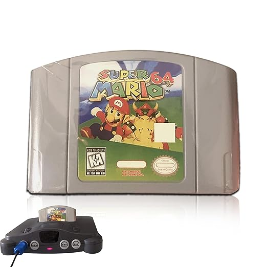 Game Card Cartridge System Console for N64 64 US